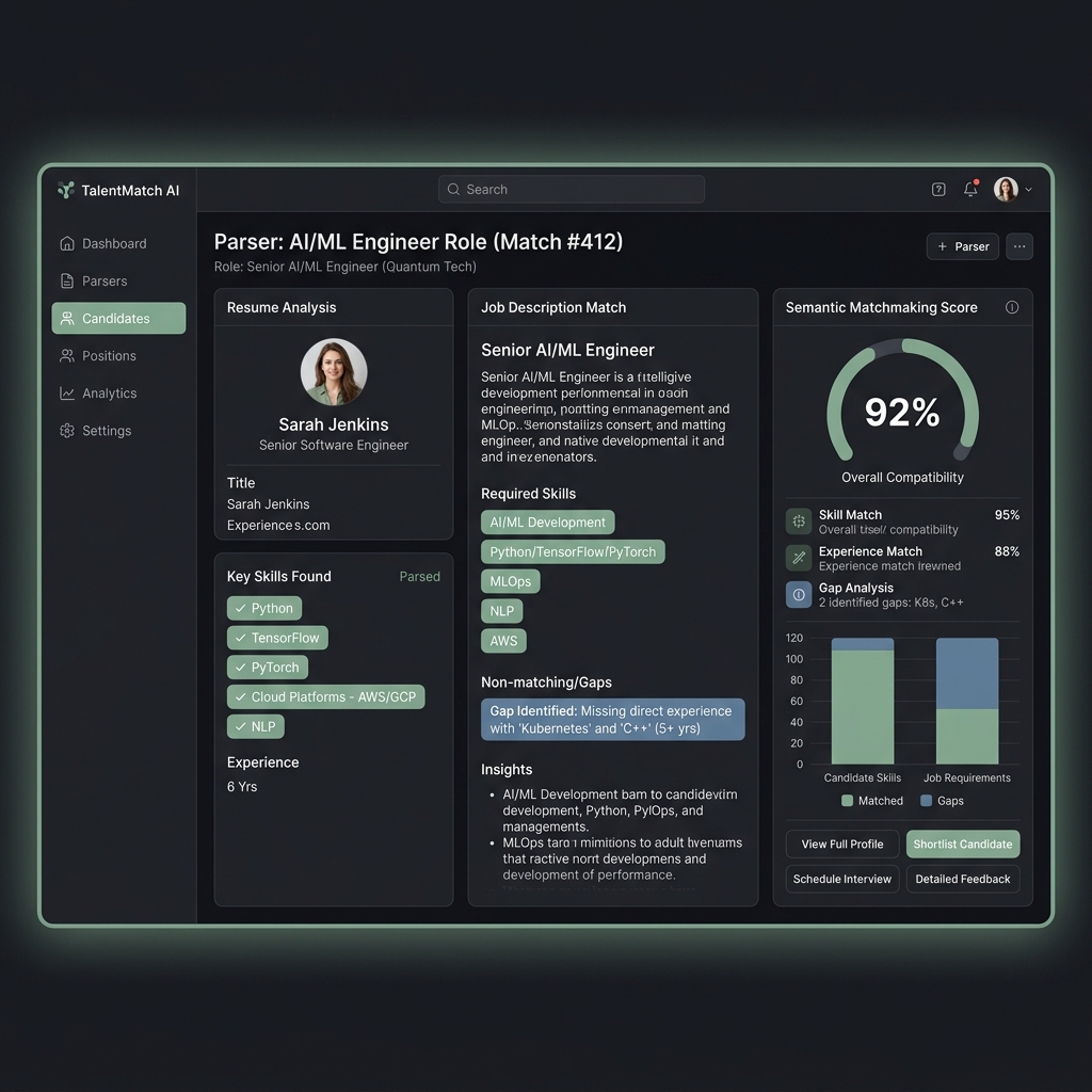 Resume & Job Description Parsers preview